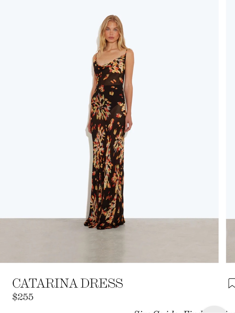 Rat and boa Catarina dress